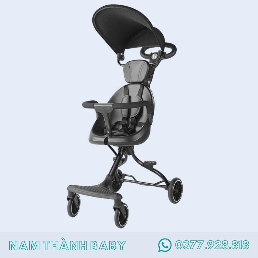 [Mã 267FMCGSALE giảm 8% đơn 500K] Xe đẩy đi bộ 2 chiều gấp gọn Baobaohao cho bé V3B
