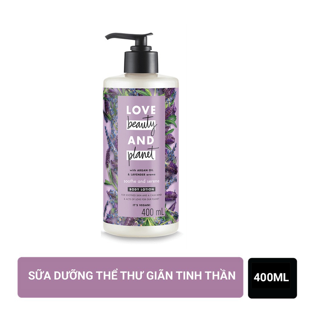 Sữa dưỡng thể Love Beauty and Planet 400ml