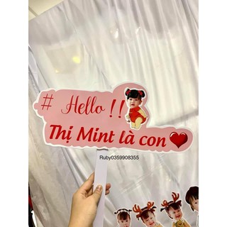 Hashtag chụp hình cho bé