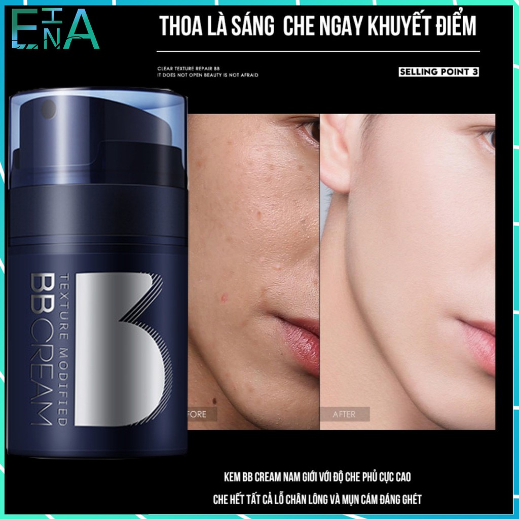[ENHA] KEM CHE KHUYẾT ĐIỂM NAM, KEM NỀN CHO NAM BB CREAM BLUEMAN | BigBuy360 - bigbuy360.vn