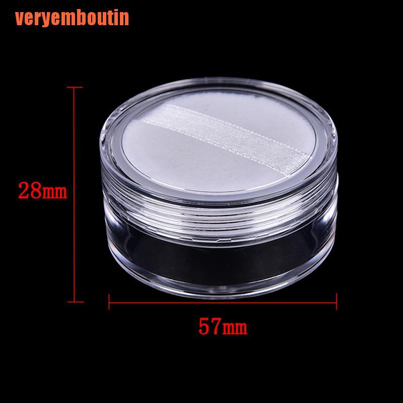 [Hàng mới về] Hộp rỗng đựng phấn phủ dung tích 12ml tiện lợi