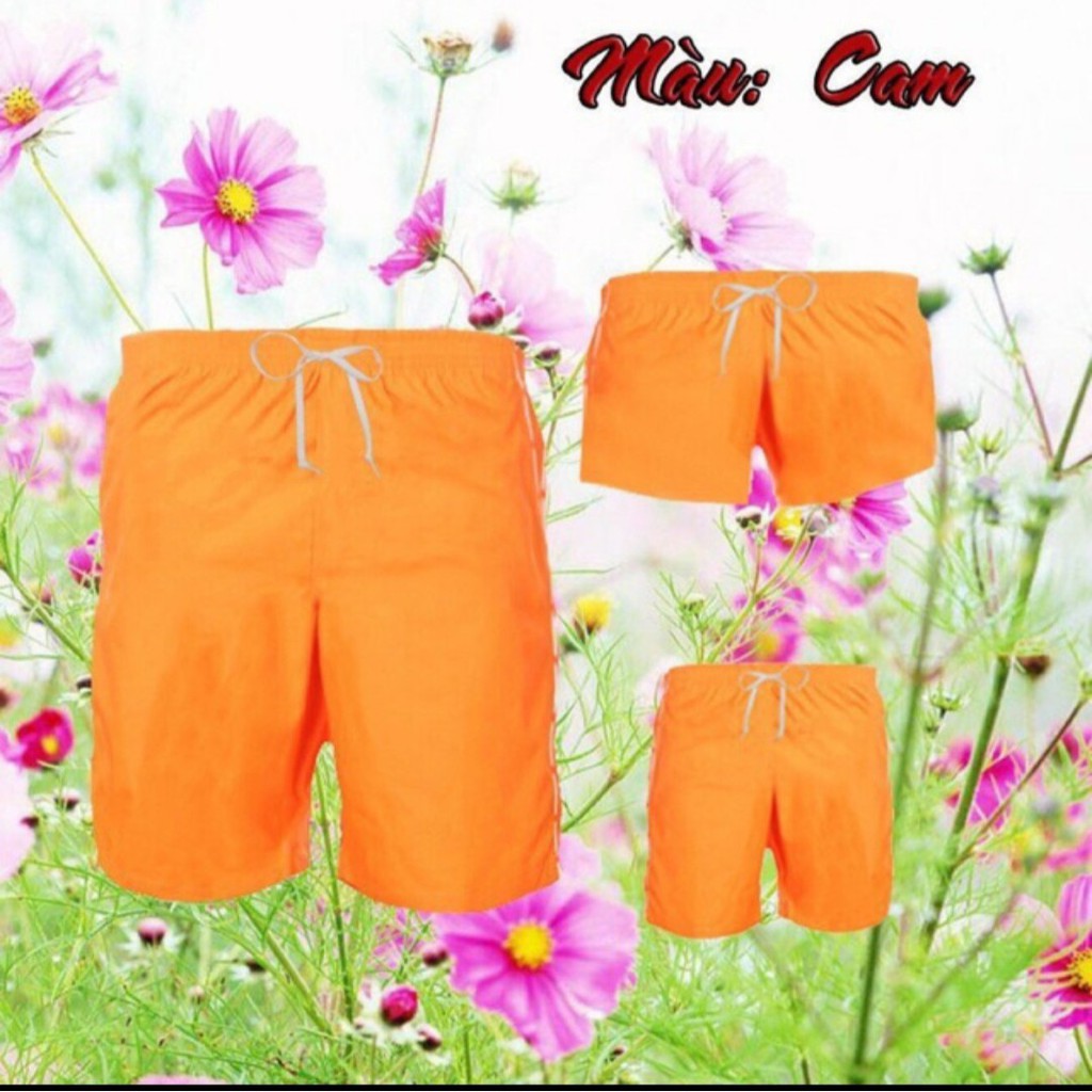 Quần đi biển , quần gia đình . Chất liệu thun da cá loại 1 đủ size từ 8-90kg.