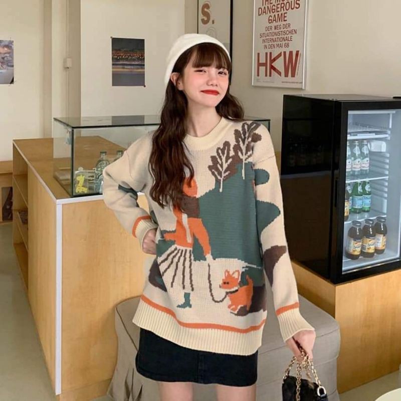 Áo Len dệt kim nữ | BigBuy360 - bigbuy360.vn