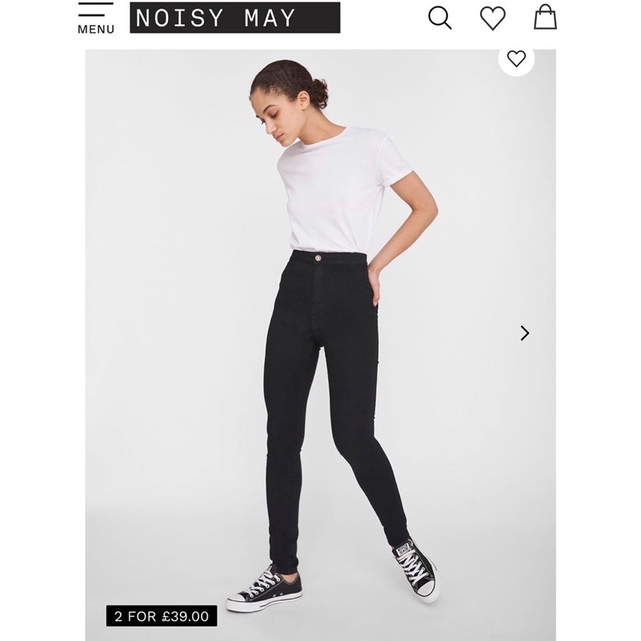 Quần skinny jean Noisy May xuất xịn