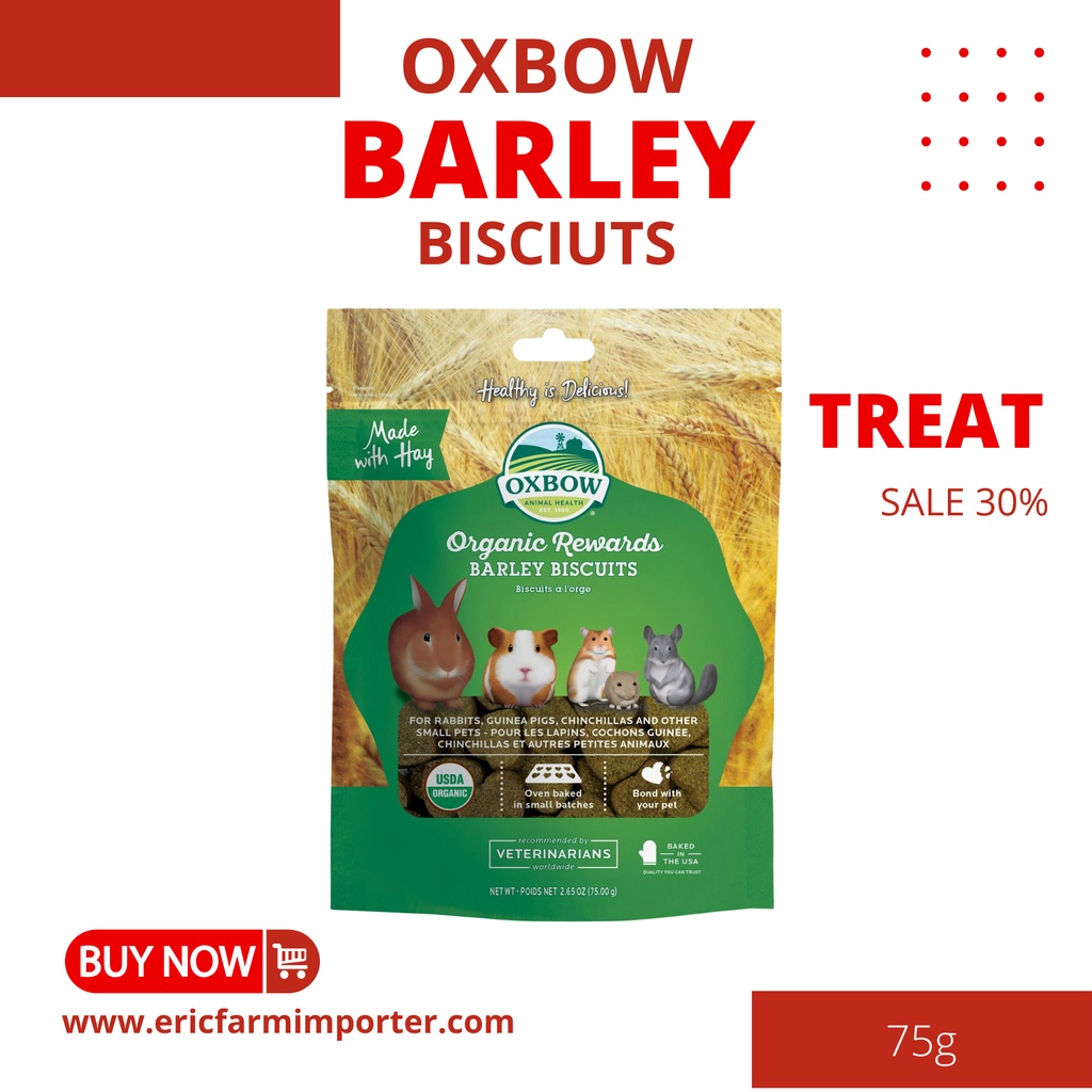 Bánh Cỏ Tymothy Oxbow Barley 🐶 FREE SHIP 🐶 OXBOW Hỗ Trợ Dinh Dưỡng cho guinea pig, thỏ, chinchilla ..