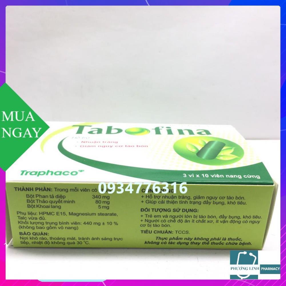 Tabofina hỗ trợ nhuận tràng, bỏ nguy cơ táo bón