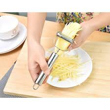 Dụng Cụ Bào Sợi Rau Củ Quả, Gọt Vỏ, Cắt Sợi Đa Năng Bằng Inox