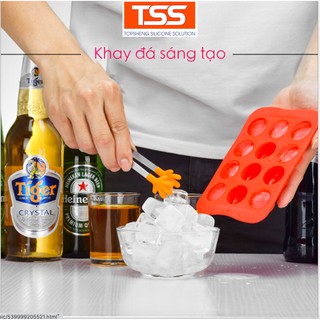 Khuôn silicone làm đá, socola,...