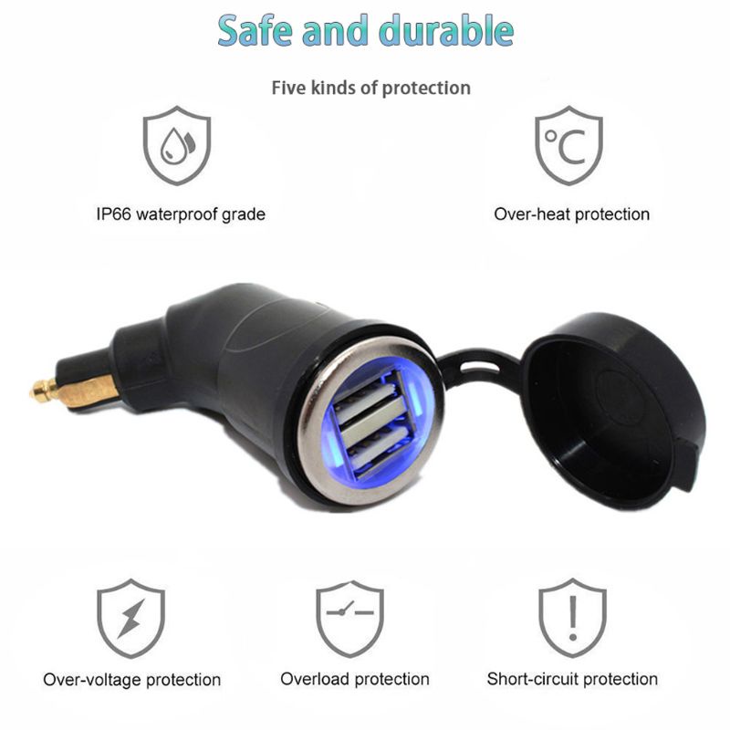 Bộ Sạc USB Kép 12V Cho R1200GS R1200RT