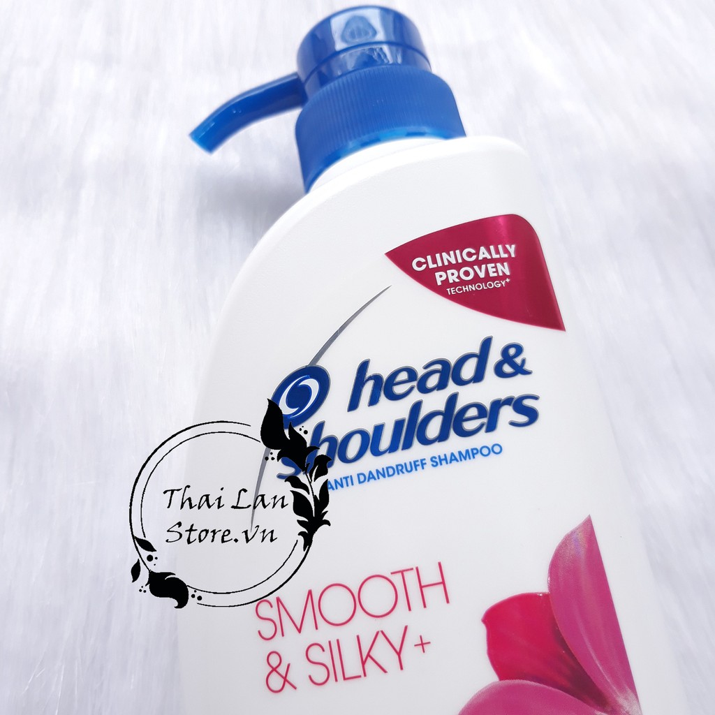 Dầu Gội Head & Shoulder Smooth & Silky+ Mềm Mượt 450ml Thái Lan