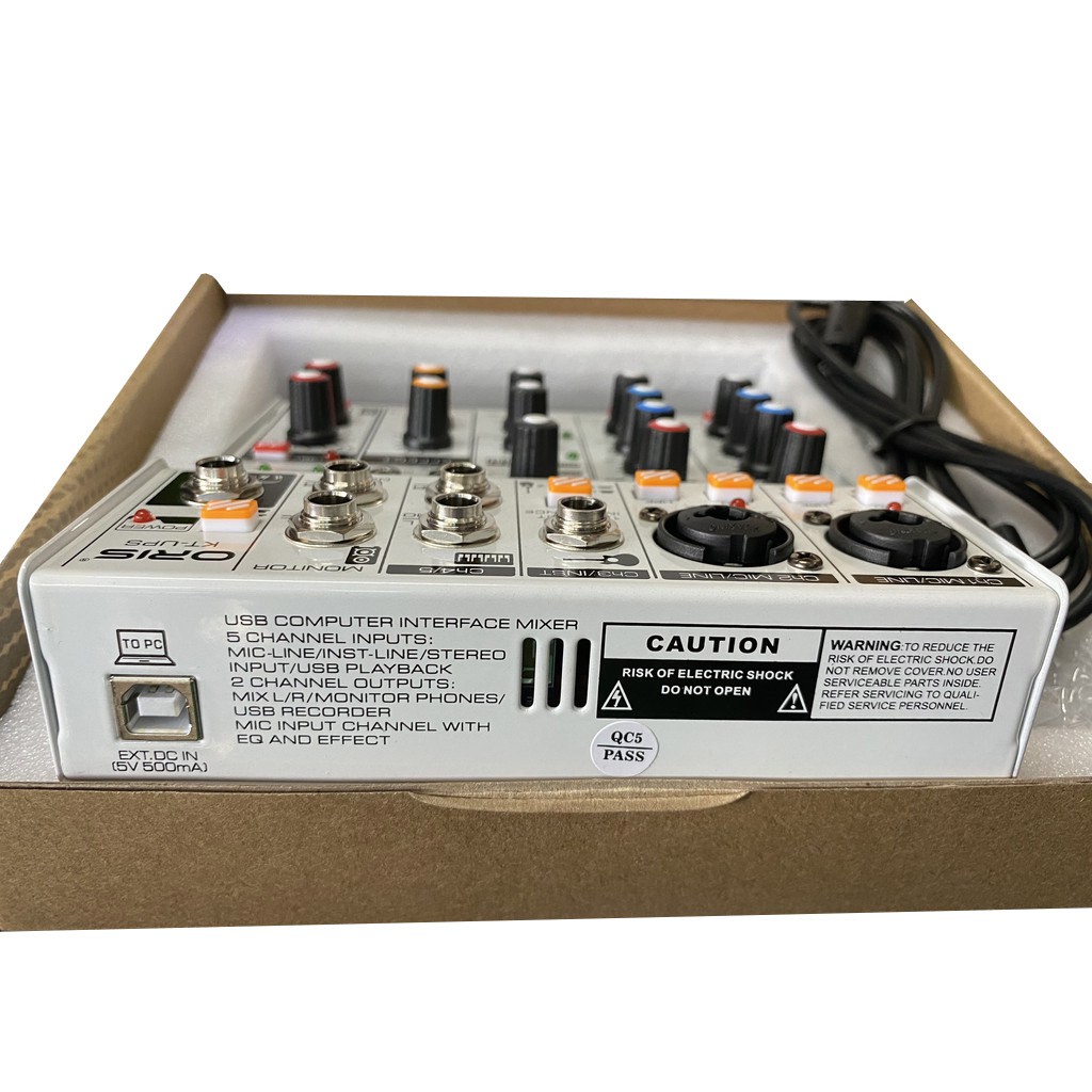 Bàn Mixer mini Oris KT-UPS có Bluetooth