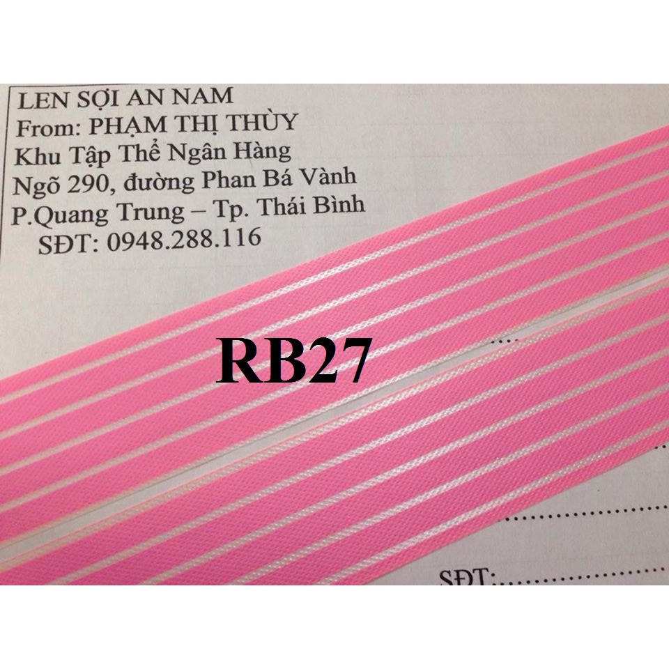 RUY BĂNG 4CM - RB27 - Phụ kiện đan móc - phụ kiện thủ công handmde - Phụ kiện may mặc