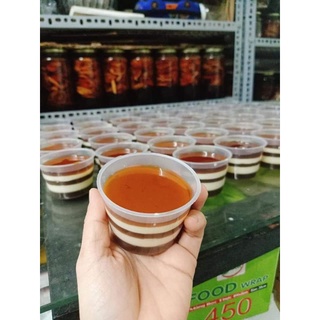 Set 10 rau câu Flan cheese mini size 120ml