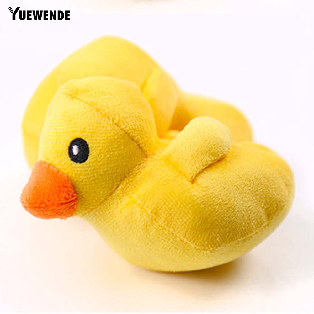 Đồ chơi nhồi bông hình vịt có âm thanh ngộ nghĩnh đáng yêu