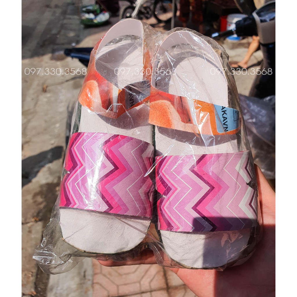 Giày Dép Guốc Sandal Nam Nữ Vàng Mã loại đẹp - VM35