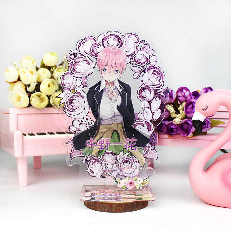 Mô hình nhân vật mica acrylic standee Gotoubun no Hanayome Nhà có năm nàng dâu in hình anime chibi