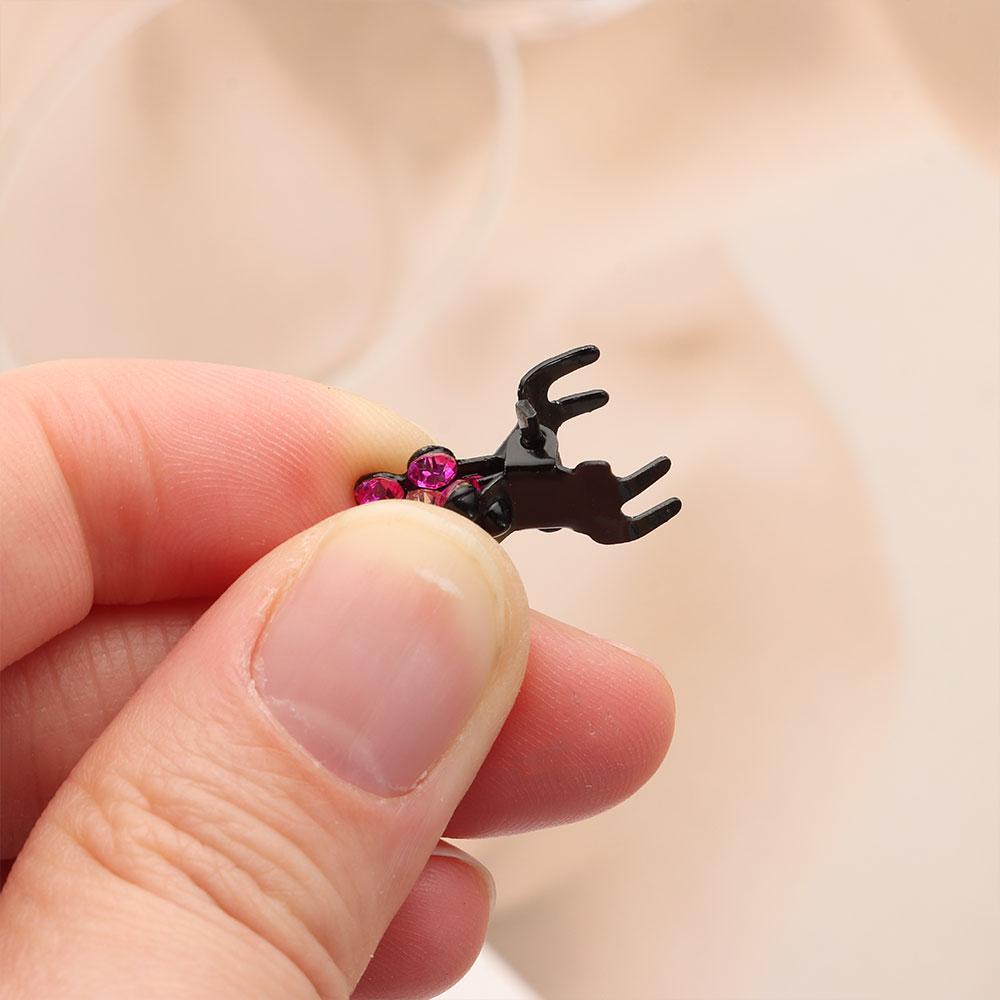 Bộ 12 Kẹp Tóc Móng Vuốt Hình Hoa|Kẹp Hàm Cá Mập Tiện Lợi