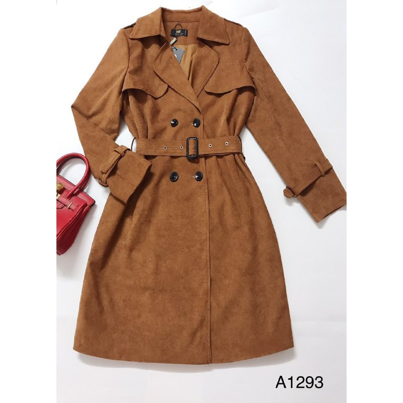 [ xả kho ] MiD Áo dạ hai lớp A1293 kèm đai cao cấp Mie Design kèm ảnh thật