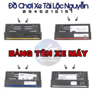 HỘP BẢNG TÊN NHỰA GẮN XE MÁY KIỂU INDO