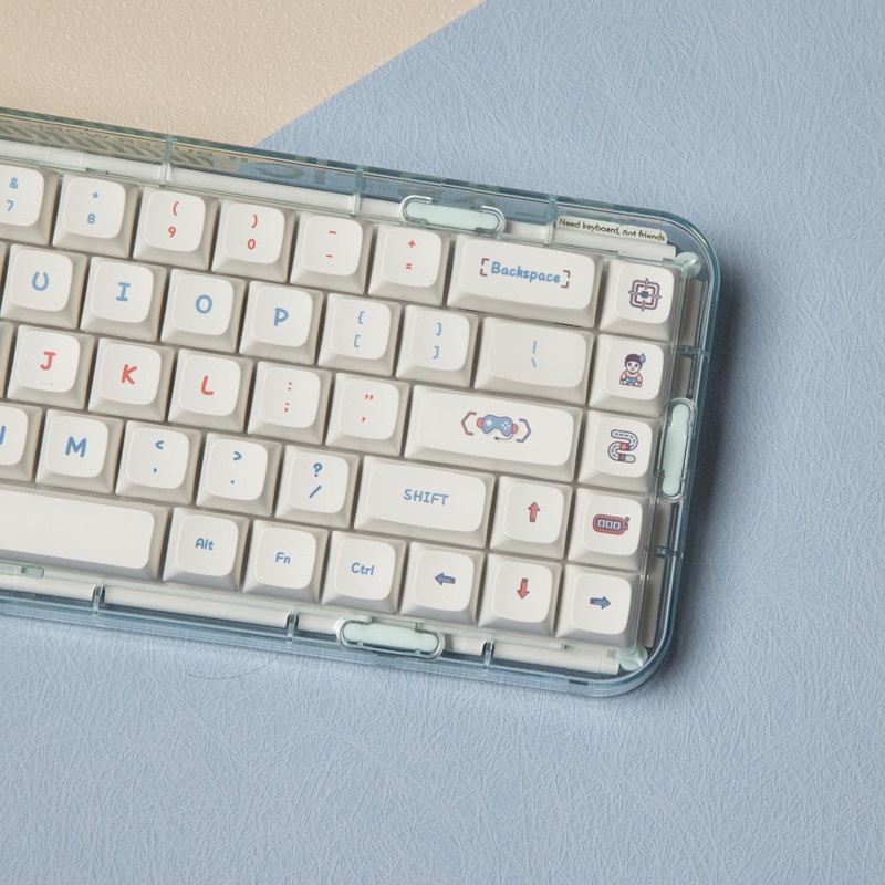 122 Key Video Arcade Keycap XDA Hồ sơ Phim hoạt hình Anime PBT Thuốc nhuộm phụ Bàn phím cơ học Keycap