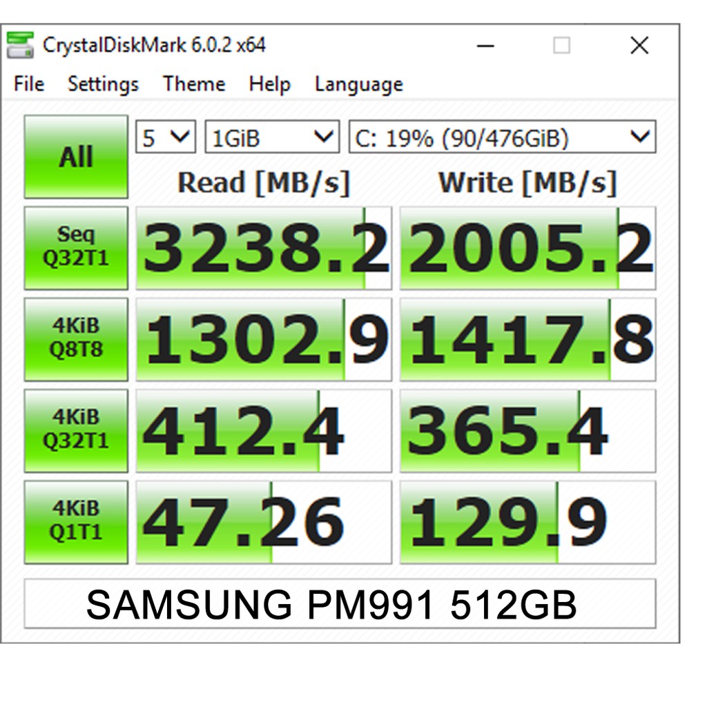 Ổ cứng SSD Samsung NVMe PM991 M.2 PCIe Gen3X4 2280 256GB | 512GB | WebRaoVat - webraovat.net.vn