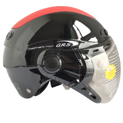 Mũ bảo hiểm nửa đầu có kính GRS A102K nhiều màu