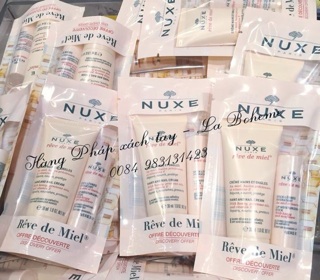 Set dưỡng tay môi Nuxe