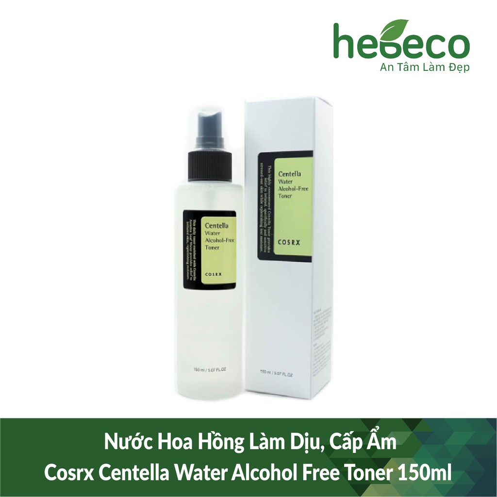 Nước Hoa Hồng Làm Dịu, Cấp Ẩm Cosrx Centella Water Alcohol Free Toner 150ml - hàn Quốc Chính Hãng