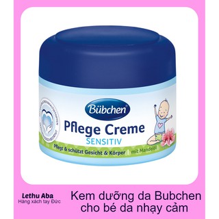 KEM DƯỠNG DA CHO BÉ BUBCHEN PLEGE CREME sensitiv 75ml