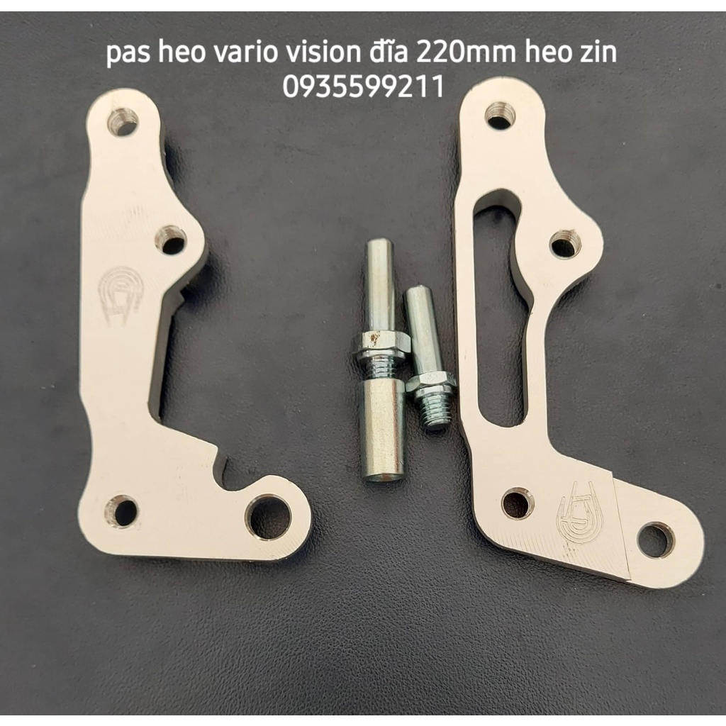 PAS HEO NHÔM CNC HEO ZIN ĐĨA 220MM VARIO VÀ VISION