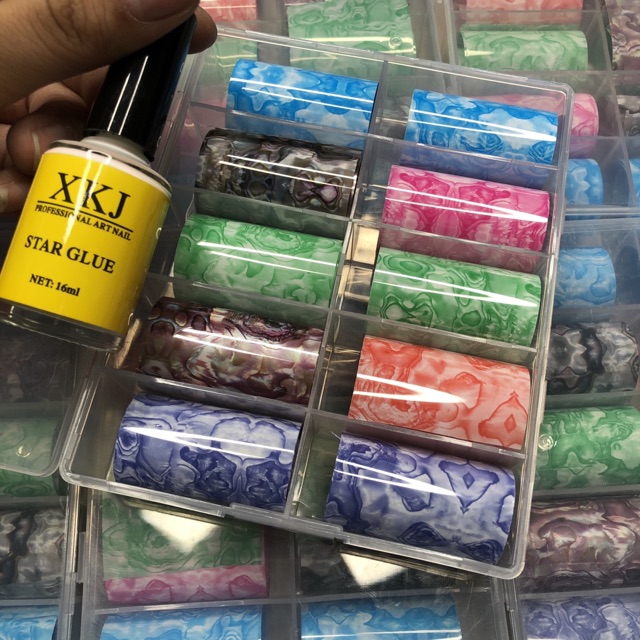 Fion hot mẫu mới tặng chai keo trang trí móng tay chuyên làm nail