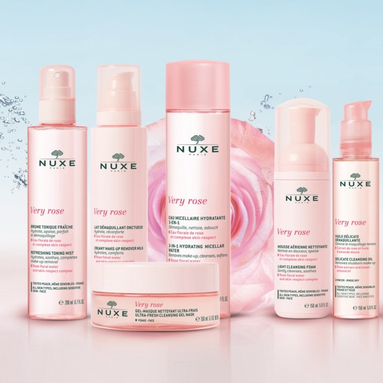 Nuxe Brume Tonique Fraiche Very Rose – Toner Dạng Xịt Hoa Hồng 200ml
