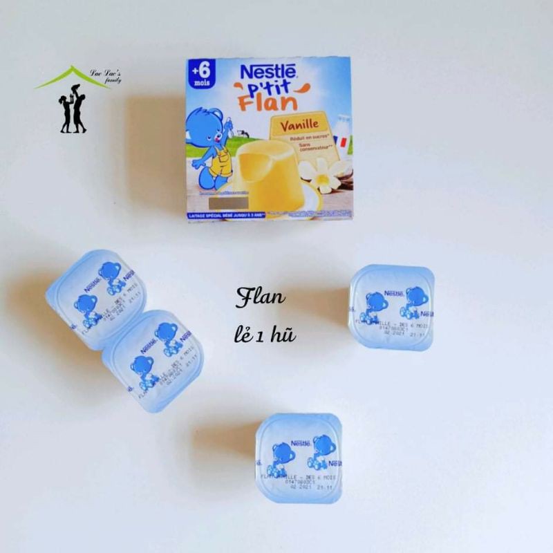 [Lẻ 1 hũ] Flan Nestle cho bé