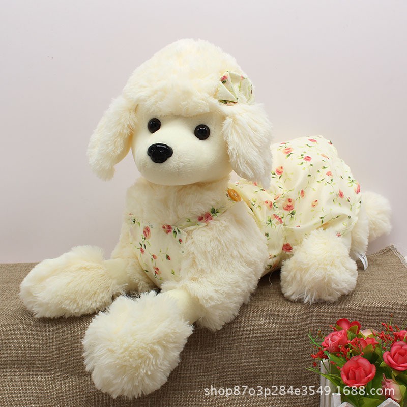 Chó Poodle Nhồi Bông Dễ Thương Cho Bé