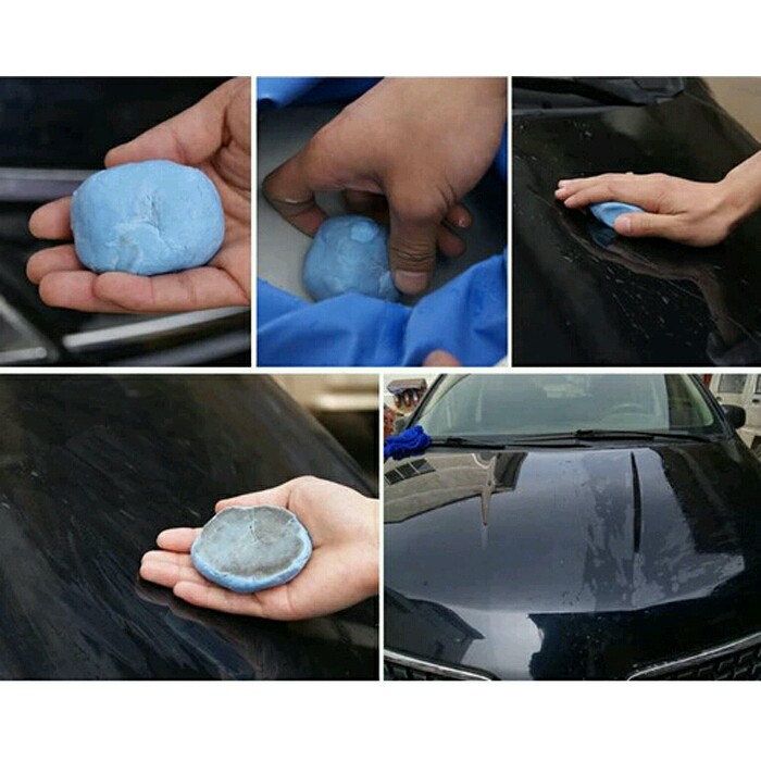 [3M Chính Hãng] Đất Sét Tẩy Bụi Sơn Perfect It III Cleaner Clay 38070 - Xanh