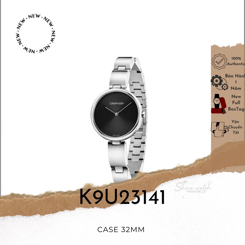 Đồng Hồ Nữ Calvin Klein K9U23141 Case 32mm