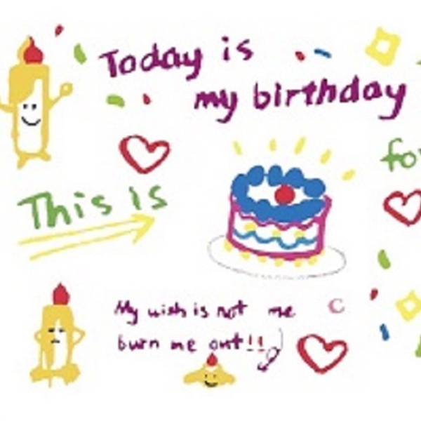 Máy chiếu hình ảnh phong cách Hàn Quốc dùng trang trí sinh nhật