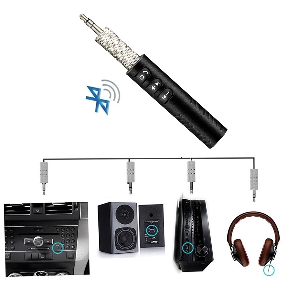 Thiết bị nhận tín hiệu âm thanh bluetooth cho xe hơi