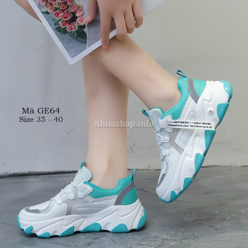 Giày thể thao bé gái LIMIBABY chất mềm đẹp phong cách sneaker thời trang cho học sinh tiểu học, trung học GE64