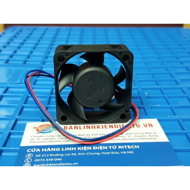 Quạt Delta, quạt tản nhiệt AFB0524VHD 24VDC 0.15A 50x50x20mm (2 dây và 3 dây)