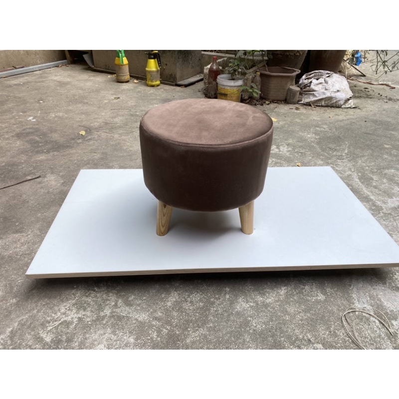 Đôn Ghế SOFA Chân Gỗ , Chân Sắt Tĩnh Điện , Cho Bàn Trà Bàn Trang Điểm