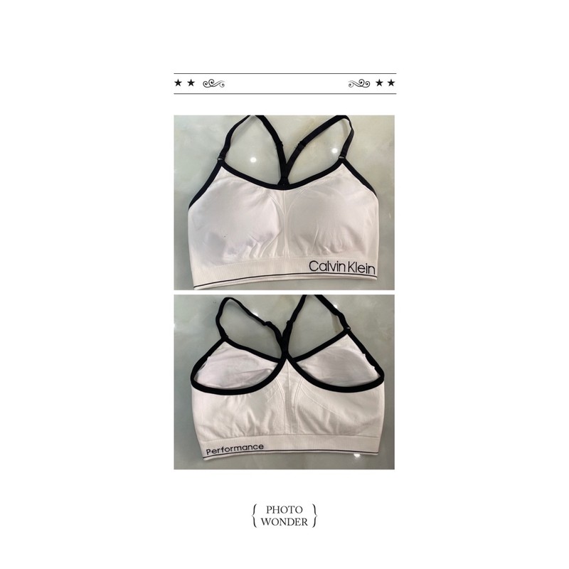 Áo tập Sport Bra Calvin Klein Performance 2 dây