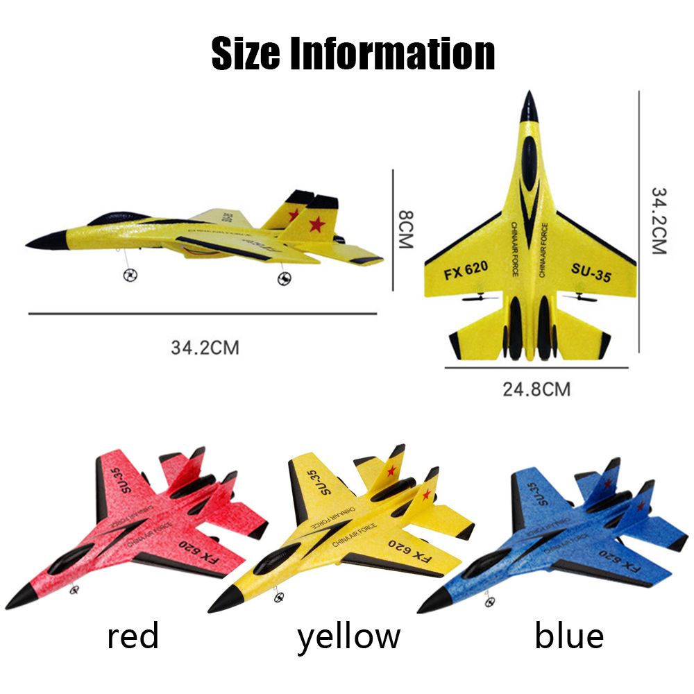 Mô hình máy bay điều khiển từ xa DORAW FX-620 SU-35 SU-35 2.4G bằng xốp