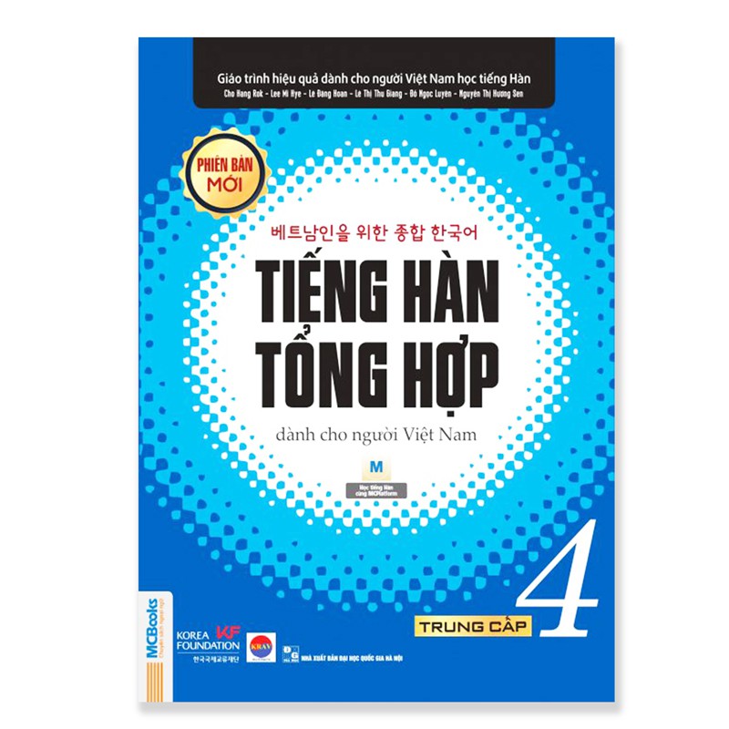 [Mã BMLT35 giảm đến 35K] Sách - Combo Tiếng Hàn Tổng Hợp Dành Cho Người Việt Nam Trung Cấp 4 ( Giáo trình + SBT)