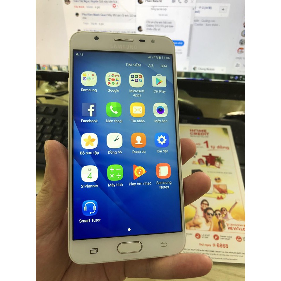 Điện thoại Samsung galaxy j7 (2016)_giá tốt nhất 1.700.000đ