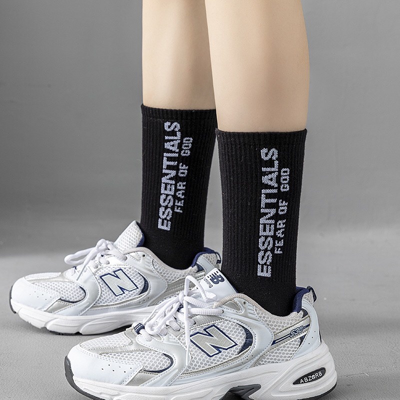 Tất nam nữ cổ cao, vớ thời trang cổ cao phong cách Hàn Quốc dày dặn Warm&amp;Cute AD37