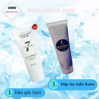 Combo gội lalita 5in1 + Hấp phục hồi tảo biển