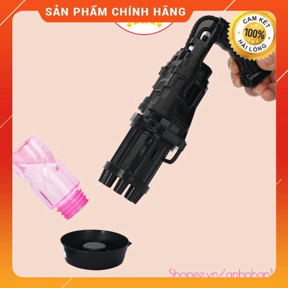 [CHÍNH HÃNG] Súng Bắn Bong Bóng Xà Phòng / Máy Thổi Bong Bóng Xà Phòng Chạy Pin Đồ Chơi GIAO NGAY