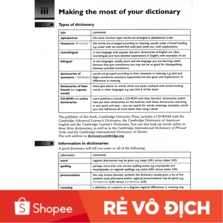 English Vocabulary In Use: Advanced (2nd Edition)