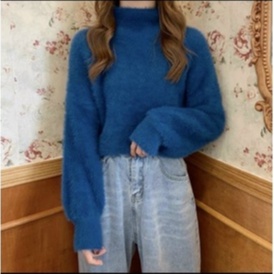 Áo len lông thỏ ấm áp